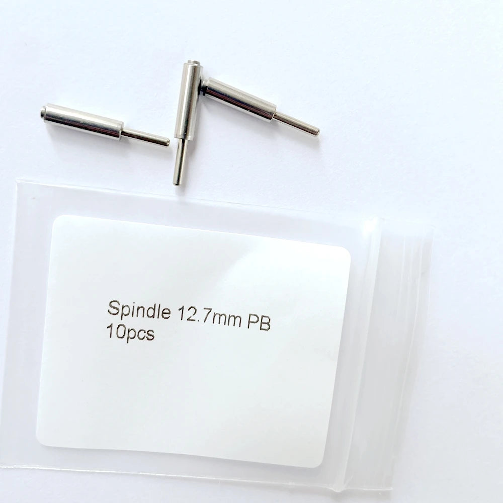 10pcs Dental Axis Shaft Spindle Size 12.7mm PB Push Button Good Quality