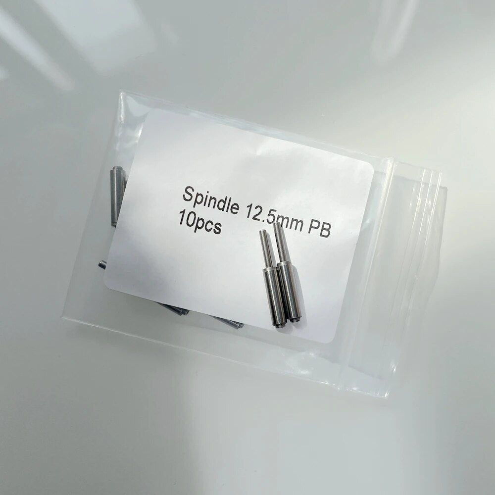 10pcs Factory Price Dental Axis Spindle Size 12.5mm With Push Button Quality B