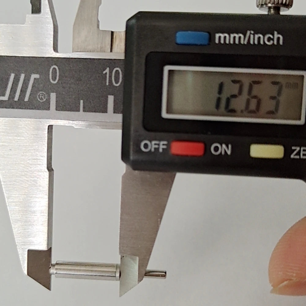 10pcs Factory Price Dental Axis Spindle Size 12.5mm With Push Button Quality B