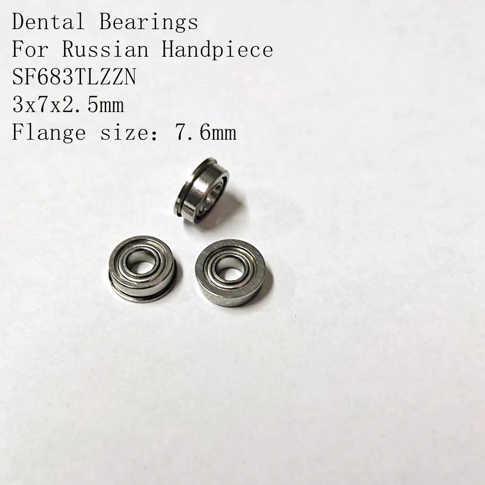 10pcs ceramic dental bearings SF683TLZZN for High Speed Russian Handpiece cartridge