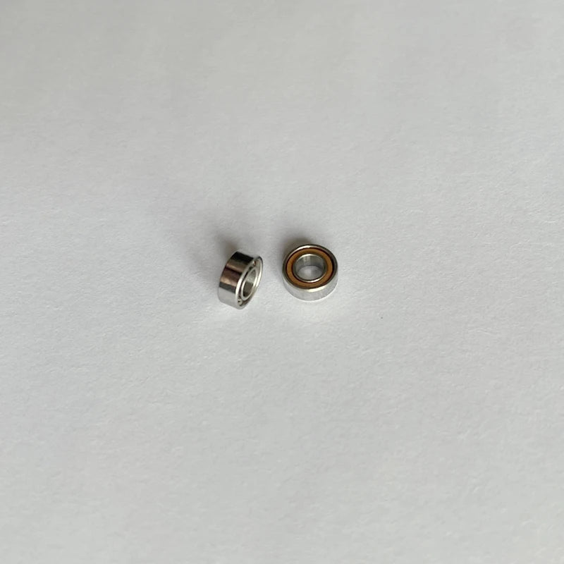 10pcs phenolic brown cage ceramic bearings SR144TiN for Ruca NSK open 3.175x6.35x2.38mm