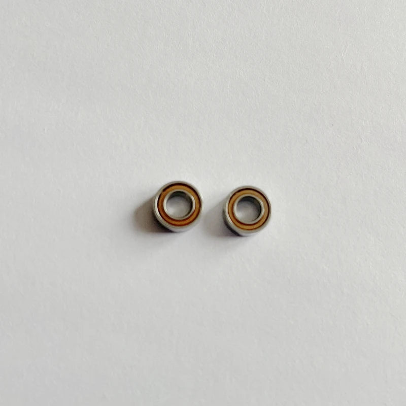 10pcs phenolic brown cage ceramic bearings SR144TiN for Ruca NSK open 3.175x6.35x2.38mm