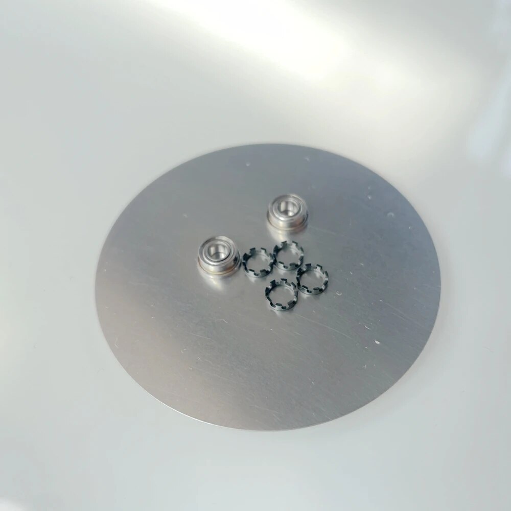 10pcs Ceramic Balls Flange Bearings SFR144TLZWN 3.175x6.35x7.5x2.78mm SFR144TLWZN For Dental  Midwest  XGT/300E TRADITION PB