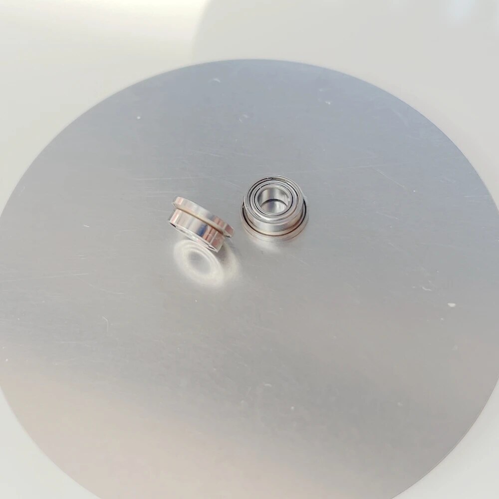 10pcs Ceramic Balls Flange Bearings SFR144TLZWN 3.175x6.35x7.5x2.78mm SFR144TLWZN For Dental  Midwest  XGT/300E TRADITION PB