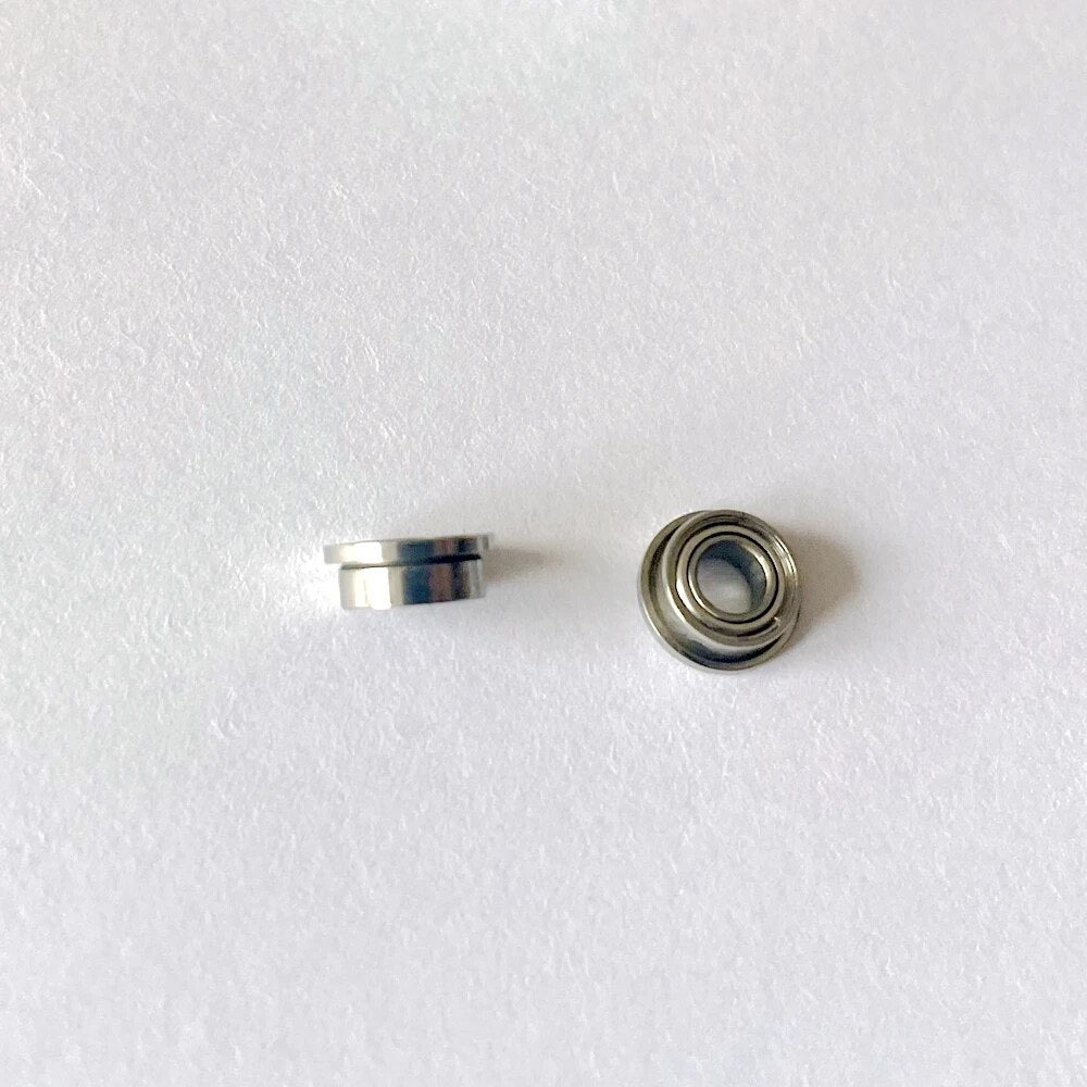 10pcs Ceramic Balls Flange Bearings SFR144TLZWN 3.175x6.35x7.5x2.78mm SFR144TLWZN For Dental  Midwest  XGT/300E TRADITION PB