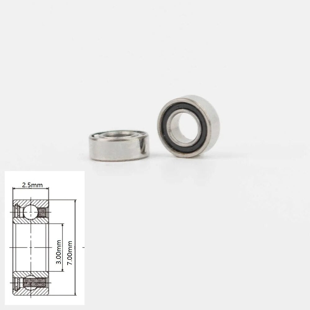 10pcs High Speed Russian Handpiece Cartridge Bearings S683TLZN 3x7x2.5mm