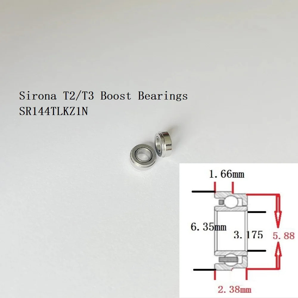 10pcs Sirona T2/T3 Boost Integral Stepped bearings SR144TLKZ1N/1.6