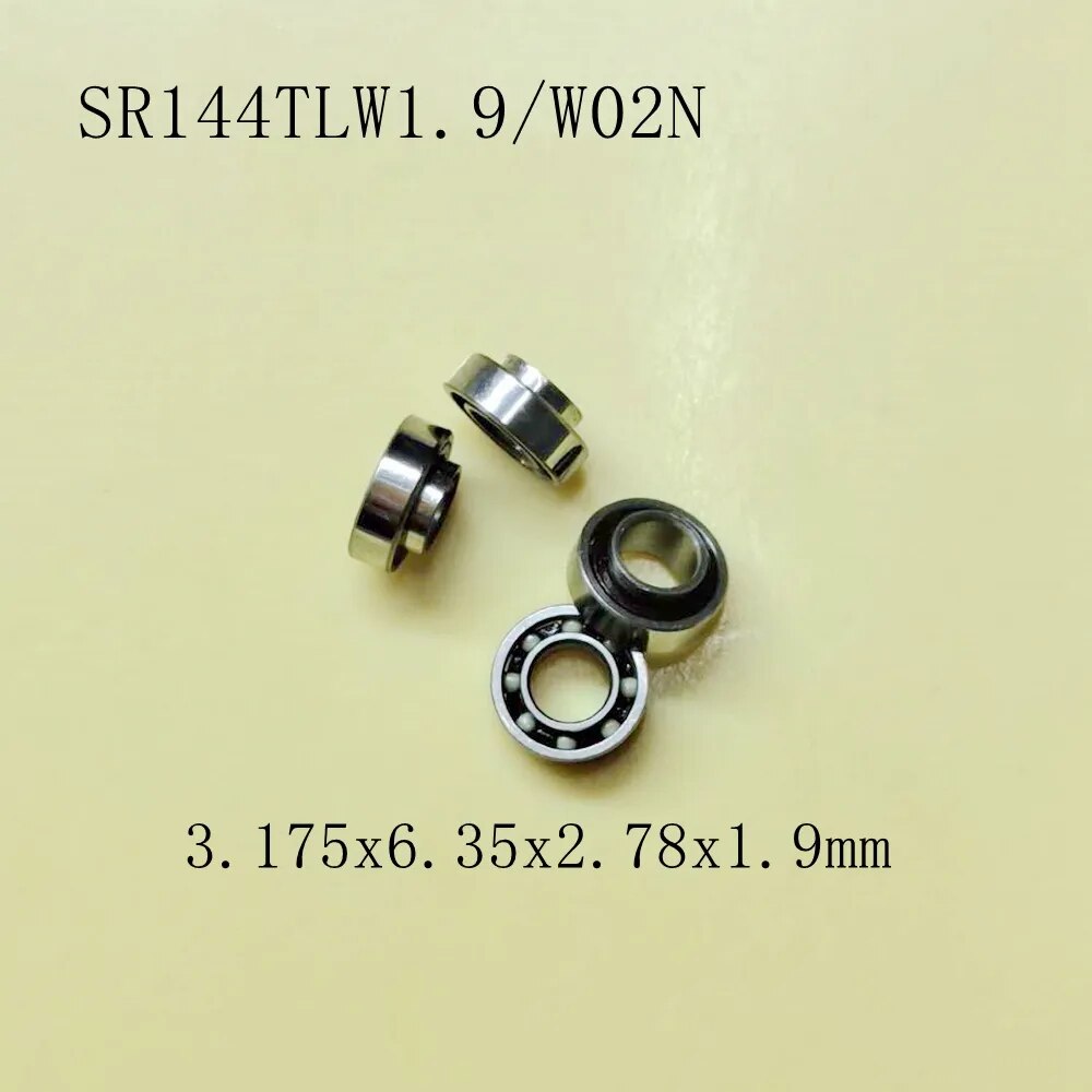 10pcs Special dental ceramic bearings SR144TLW1.9/W02N 3.175x6.35x2.78x1.9  for Kavo contra angle head E25L Upper