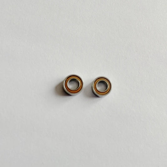 10pcs phenolic brown cage ceramic bearings SR144TiN for Ruca NSK open 3.175x6.35x2.38mm