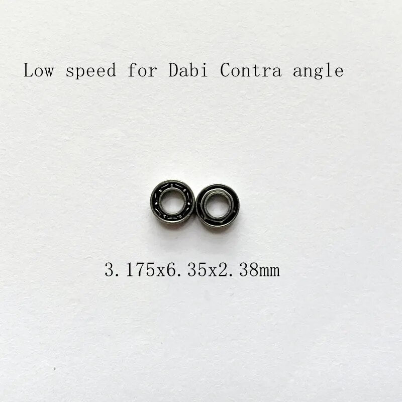 20pcs Low Speed Dabi contra-angle bearings 3.175x6.35x2.38mm for Comtra Angle Dabi